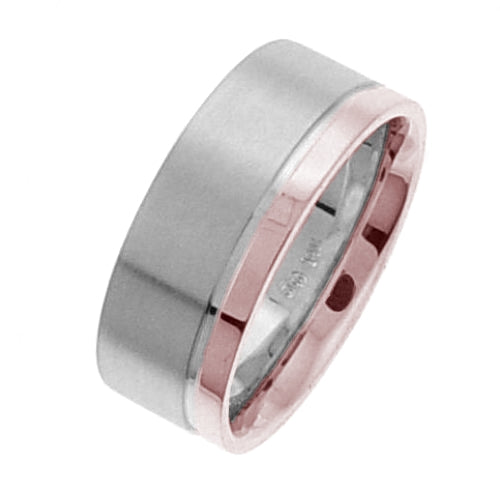 14K or 18K Two-Tone Gold Traditional Ring