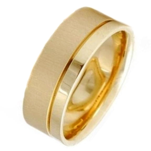 14K or 18K Yellow Gold Traditional Ring
