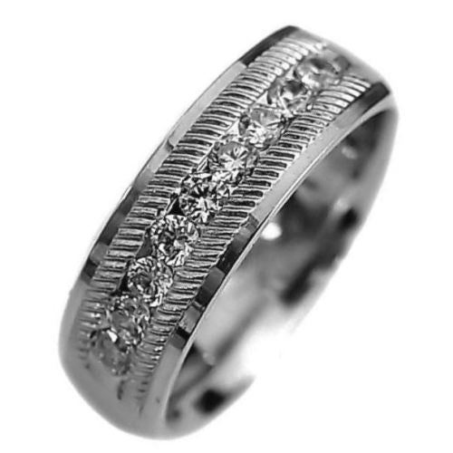 9 Stone Diamond Ring Band
