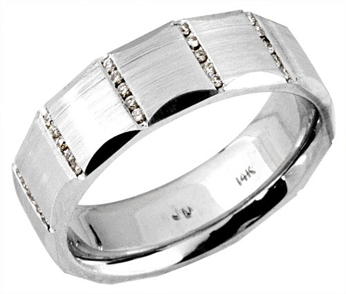 Diamond Traditional Ring Band