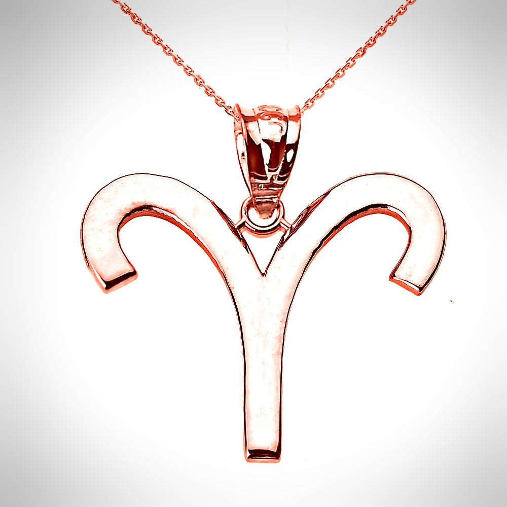 Zodiac Sign Aries (Mar 21-Apr 19) Pendant Necklace