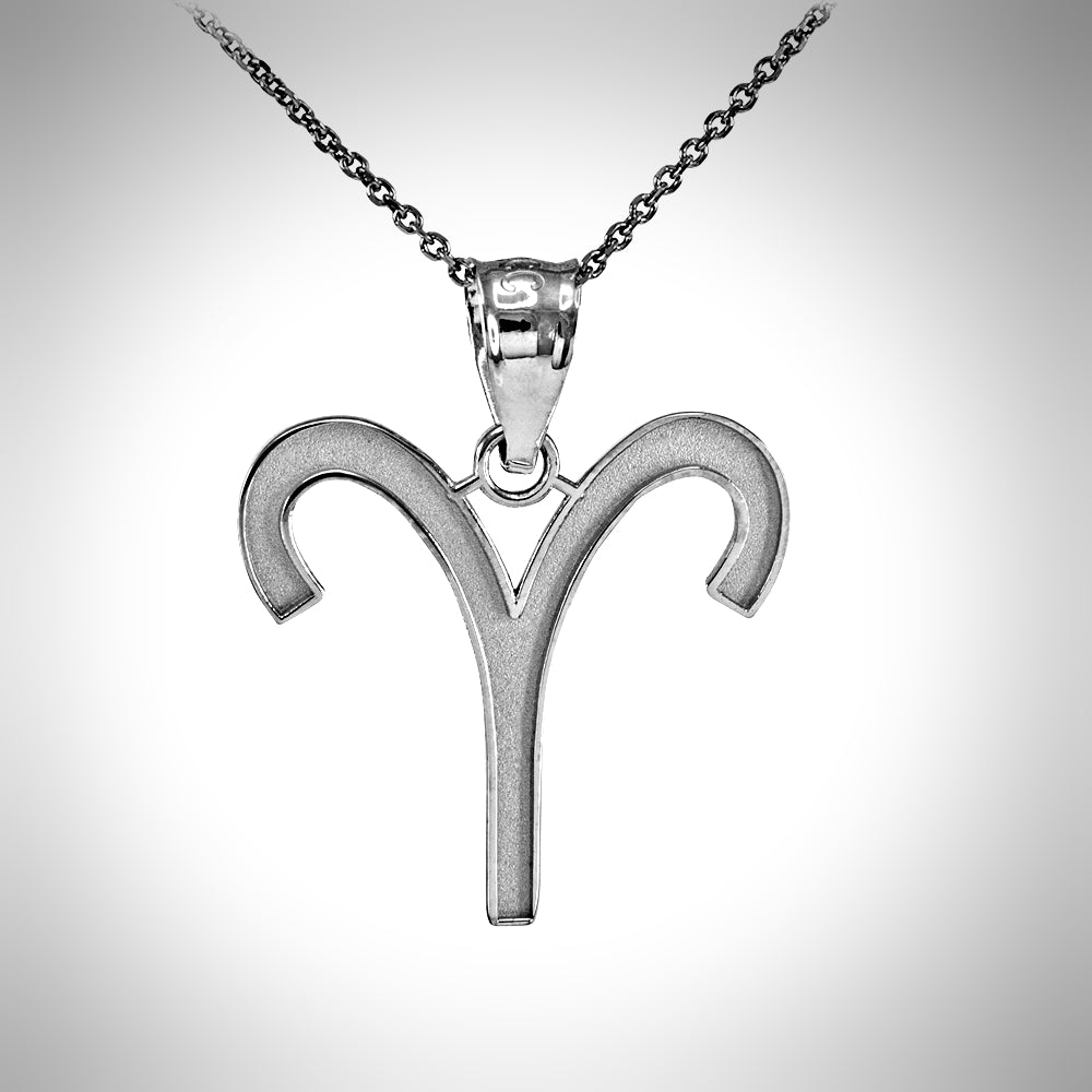 Zodiac Sign Aries (Mar 21-Apr 19) Pendant Necklace