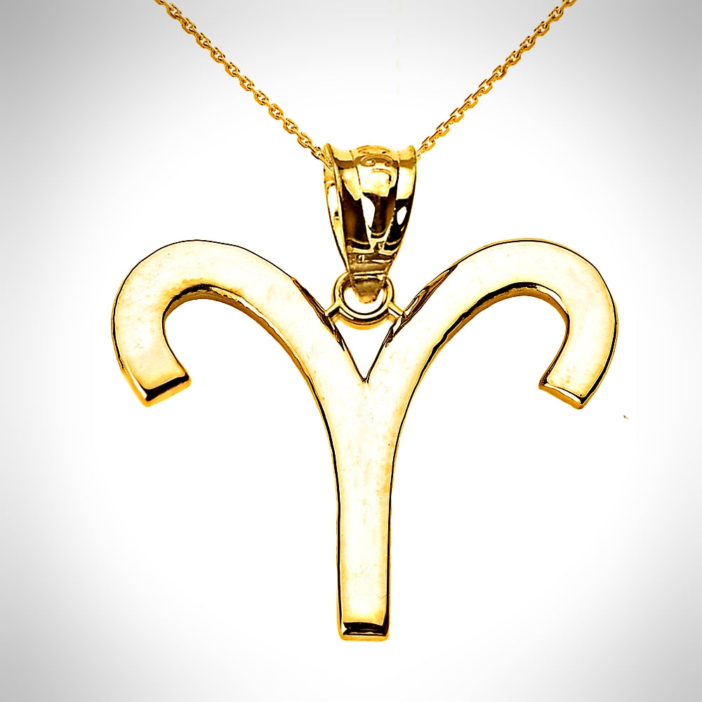 Zodiac Sign Aries (Mar 21-Apr 19) Pendant Necklace