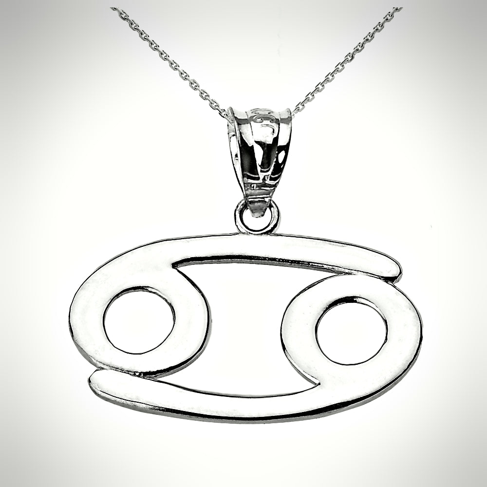 Zodiac Sign Cancer (Jun 21-Jul 22) Pendant Necklace
