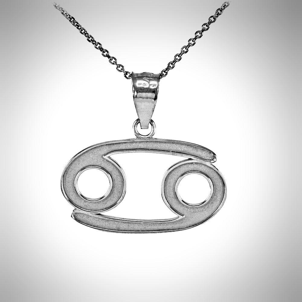 Zodiac Sign Cancer (Jun 21-Jul 22) Pendant Necklace