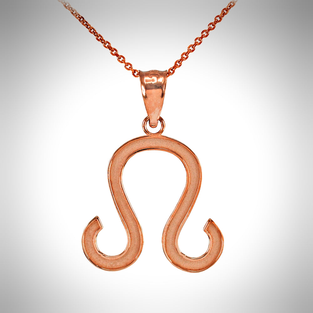 Zodiac Sign Leo (Jul 23-Aug 22) Pendant Necklace
