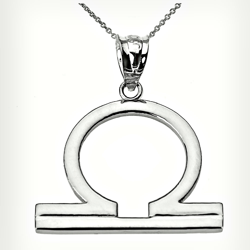 Zodiac Sign Libra (Sep 23 - Oct 22) Pendant Necklace