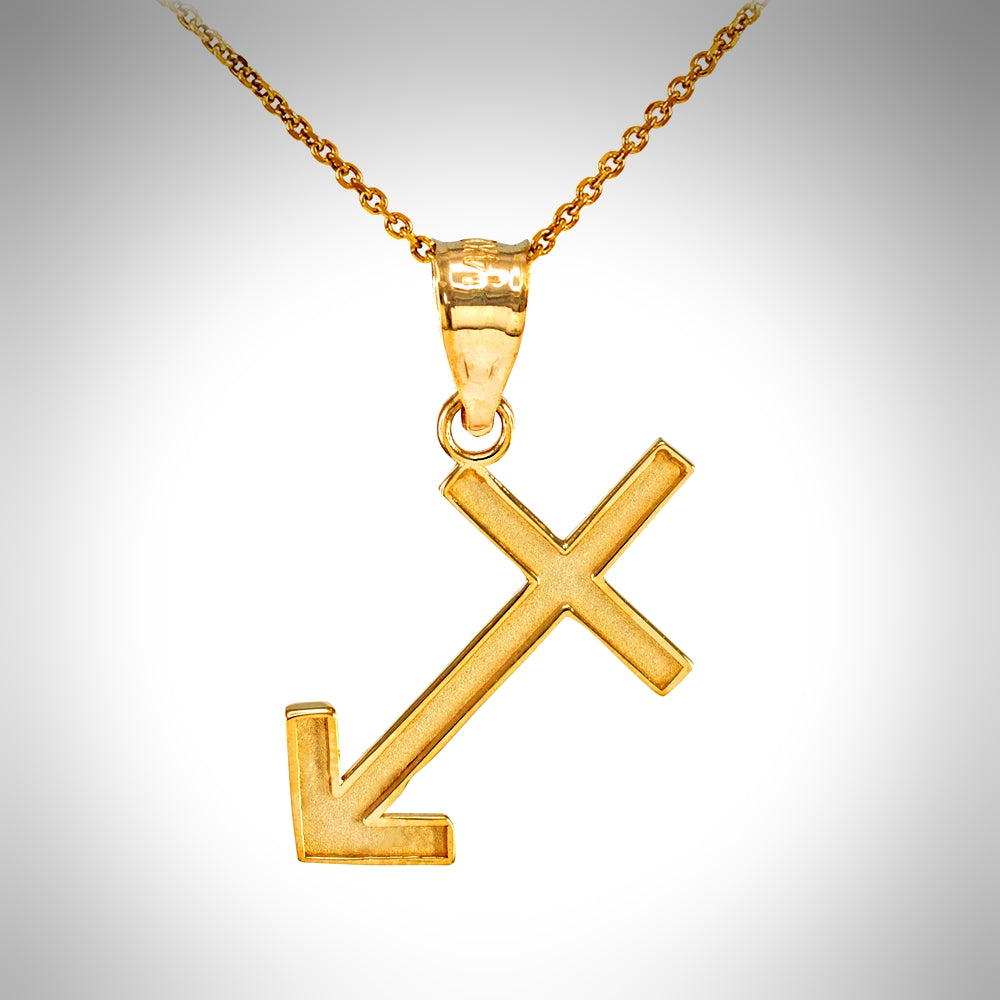 Zodiac Sign Sagittarius (Nov 22-Dec 21) Pendant Necklace