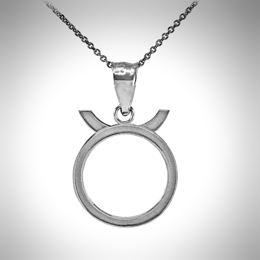 Zodiac Sign Taurus (Apr 20-May 20) Pendant Necklace