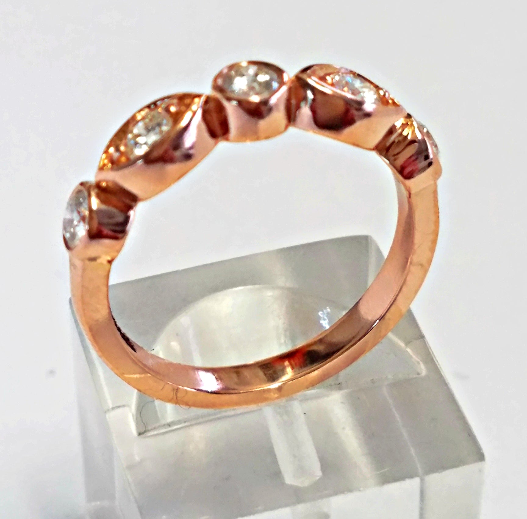 5 Stone Diamond Ring Band