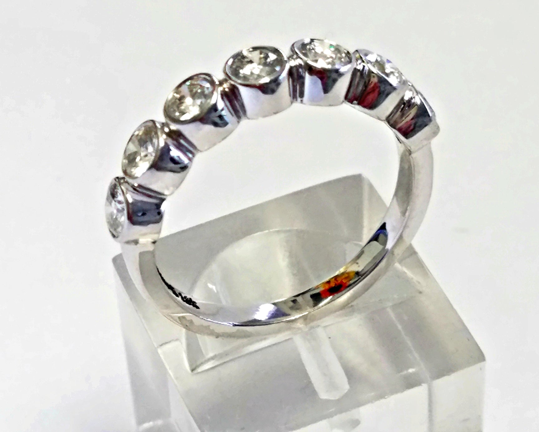 7 Stone Diamond Ring Band