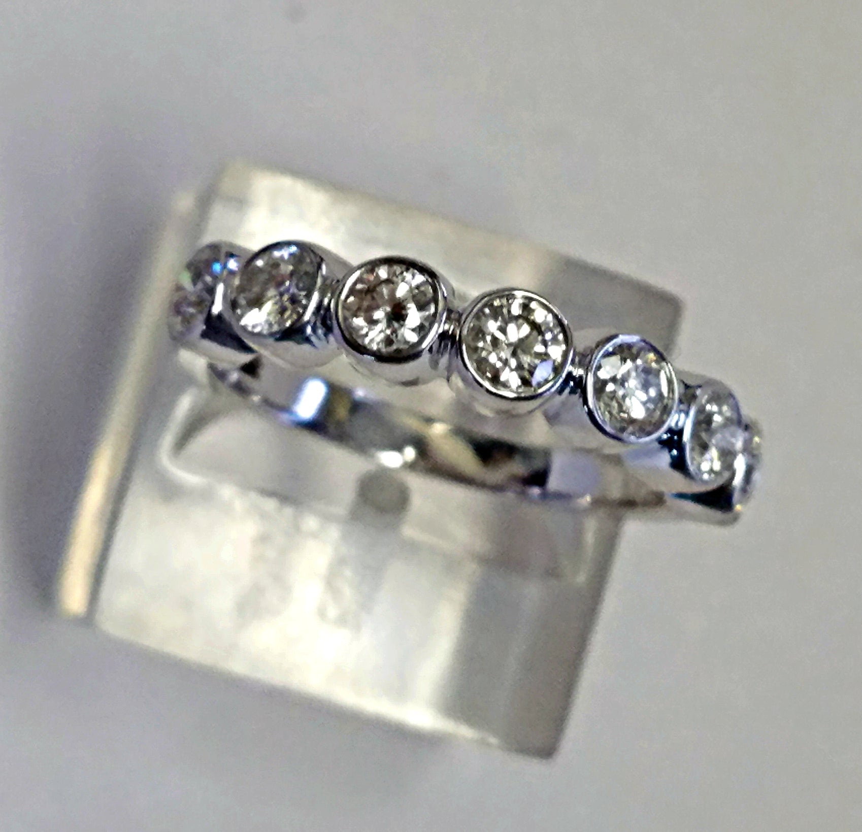 7 Stone Diamond Ring Band