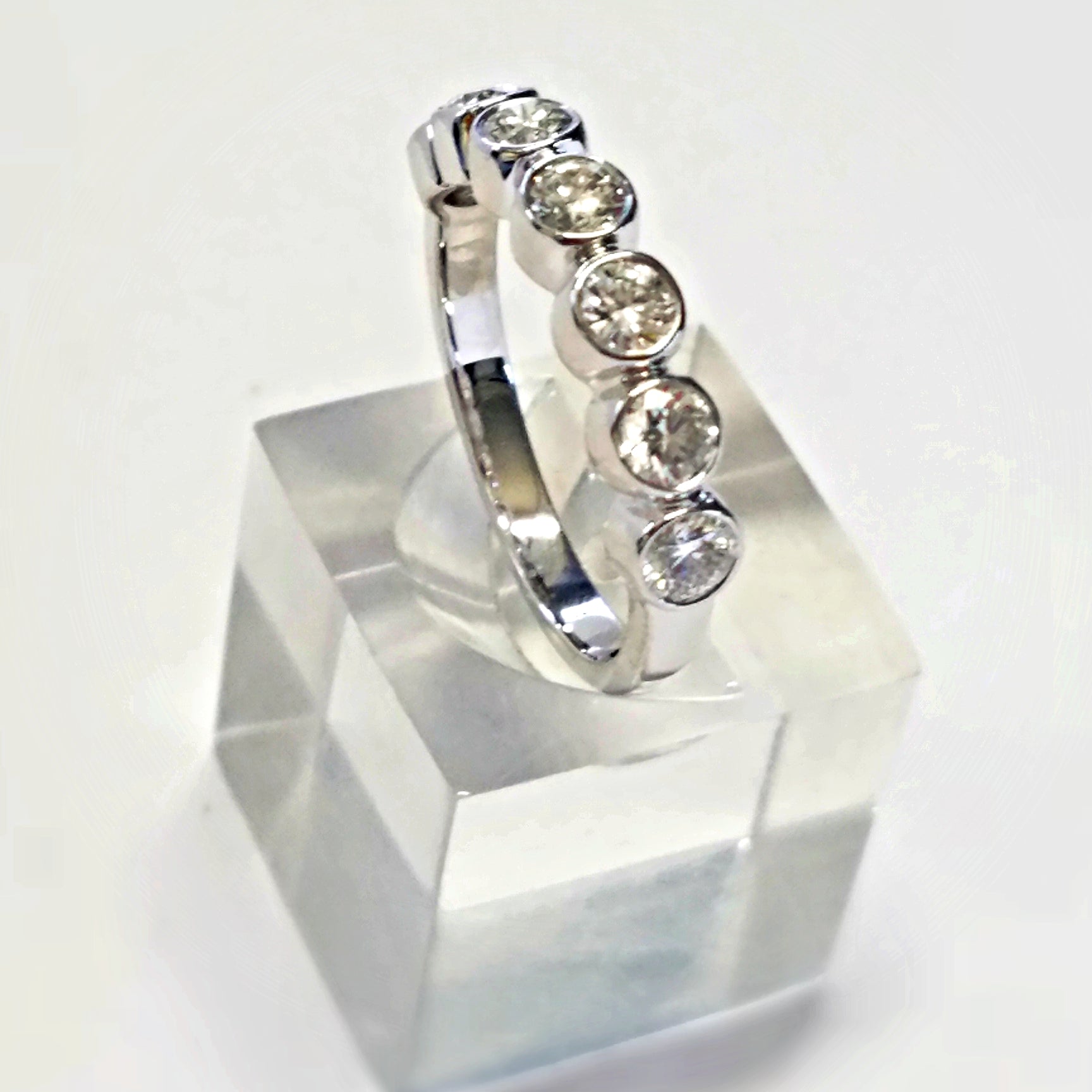 7 Stone Diamond Ring Band