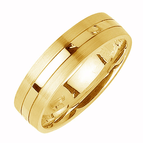 14K or 18K Yellow Gold Ring