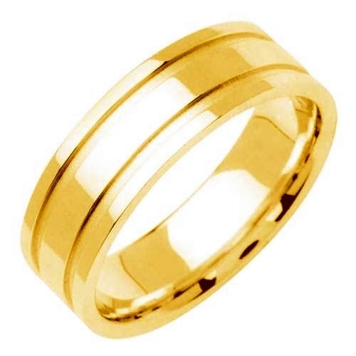 14K or 18K Yellow Traditional Ring
