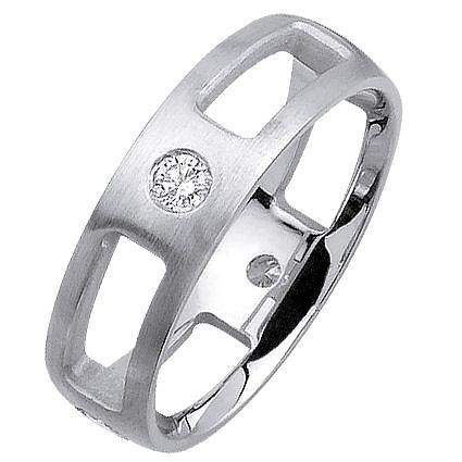 0.40ct 14K or 18K White Gold Diamond Ring