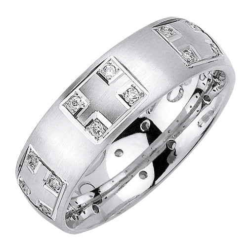 1.20ct 14K or 18K White Gold Diamond Ring