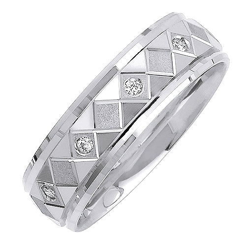 0.20ct 14K or 18K White Gold Diamond Ring