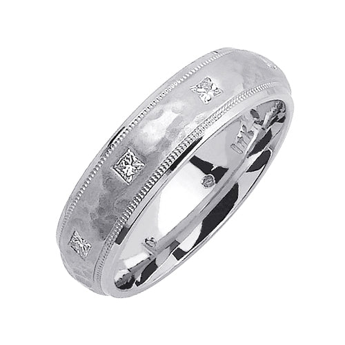 0.40ct 14K or 18K White Gold Diamond Ring