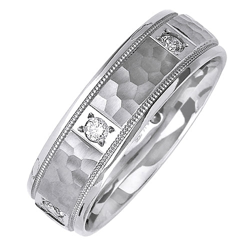 0.30ct 14K or 18K White Gold Diamond Ring