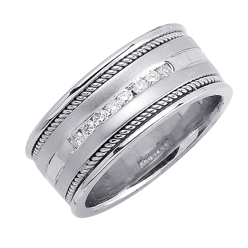 0.32ct 14K or 18K White Gold Diamond Ring