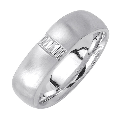 0.20ct 14K or 18K White Gold Diamond Ring