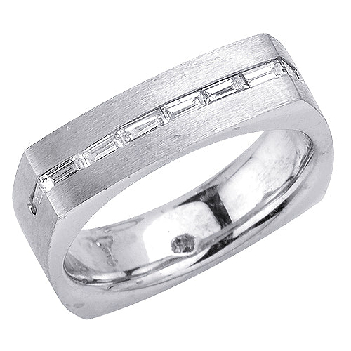 0.48ct 14K or 18K White Gold Diamond Ring