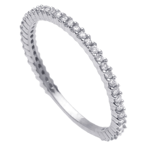 0.30ct 14K or 18K White Gold Diamond Ring