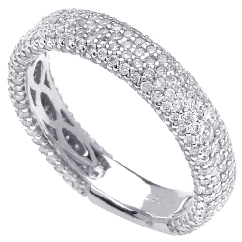 1.45ct 14K or 18K White Gold Diamond Ring