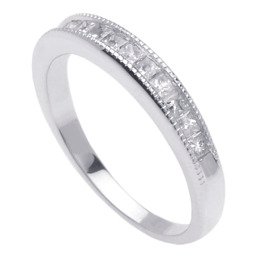 0.45ct 14K or 18K White Gold Diamond Ring