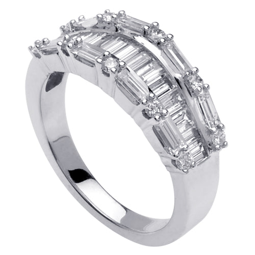 1.65ct 14K or 18K White Gold Diamond Ring