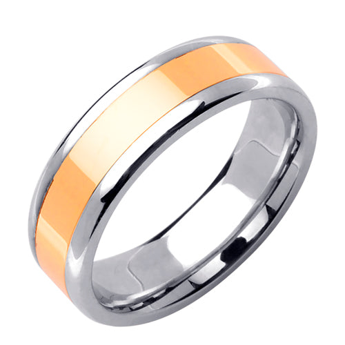 14K or 18K Two-Tone Gold Traditional Ring