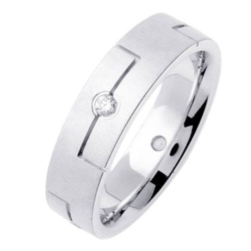 0.20ct 14K or 18K White Gold Diamond Ring