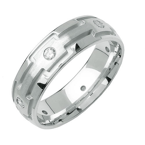 0.30ct 14K or 18K White Gold Diamond Ring
