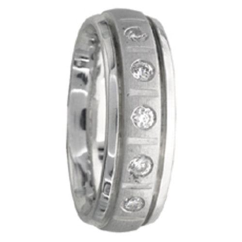 Five Stone Diamond Ring Band