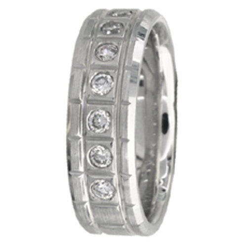 7 Stone Diamond Ring Band