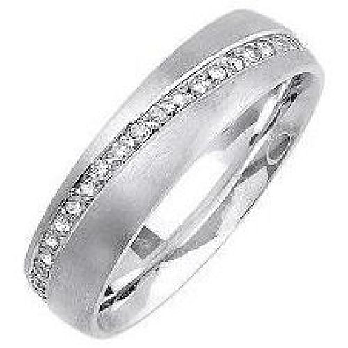 0.48ct 14K or 18K White Gold Diamond Ring
