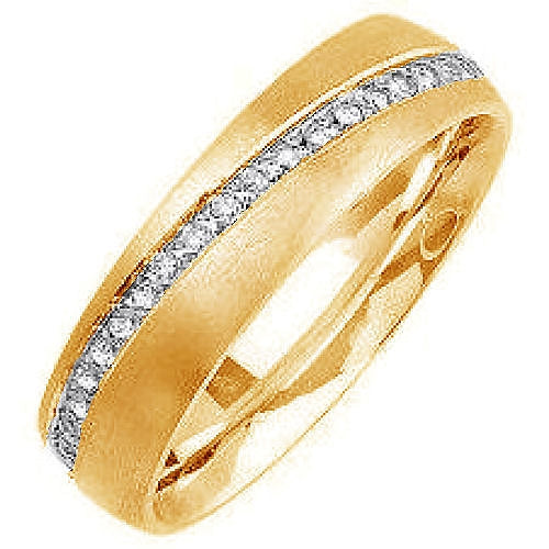 0.48ct 14K or 18K Yellow Gold Diamond Ring