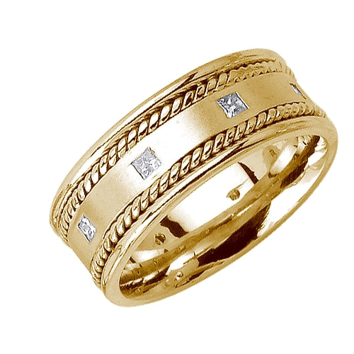 0.40ct 14K or 18K Yellow Gold Diamond Ring