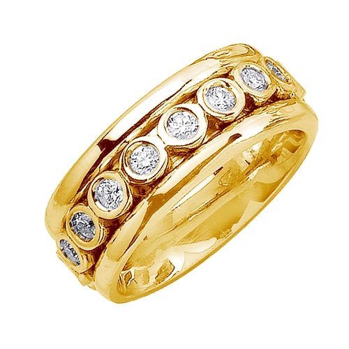 1.65ct 14K or 18K Yellow Gold Diamond Ring