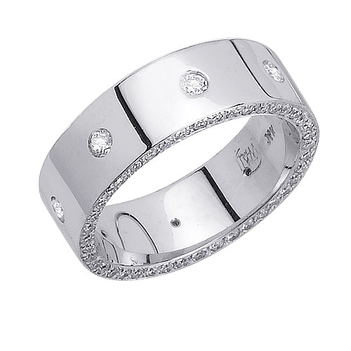 1.00ct 14K or 18K White Gold Diamond Ring