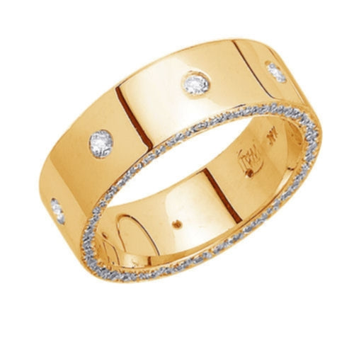 1.00ct 14K or 18K Yellow Gold Diamond Ring
