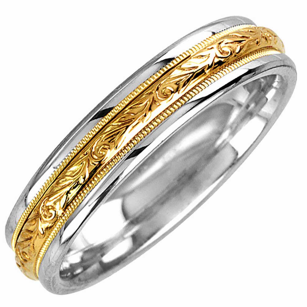 Hand Engraved Ring Band