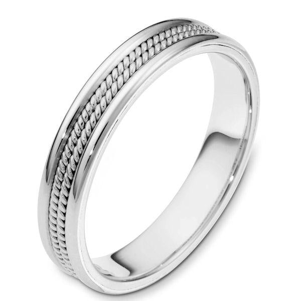 Hand Braided Cord Ring Band