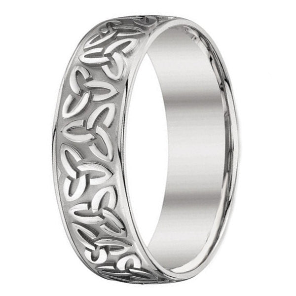 Trinity Knot Celtic Ring Band