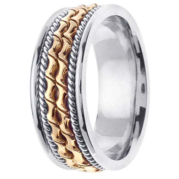 Hand Braided Cord Ring Band