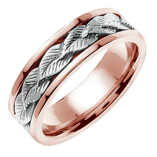Leaf Design Ring Band