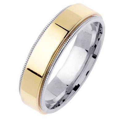 Traditional Milgrain Edge Ring Band