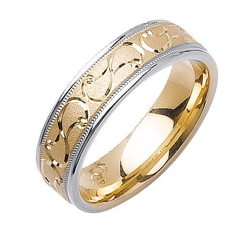 Engraved Design Ring Band