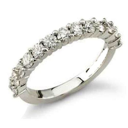 Half Eternity Diamond Ring Band